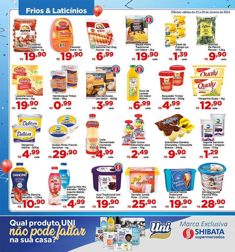 Folheto Shibata Supermercados - 23/01/2024 - 29/01/2024. Página 4