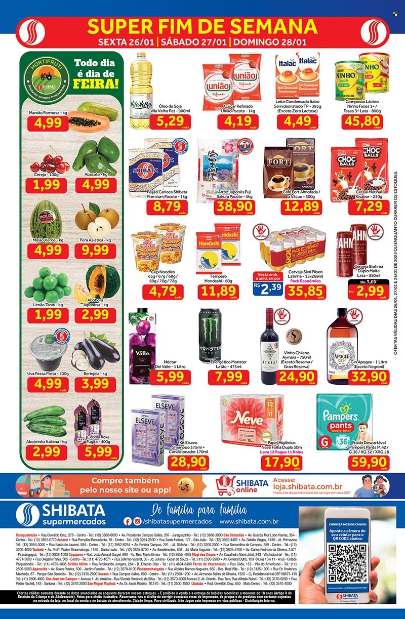 Folheto Shibata Supermercados - 26/01/2024 - 28/01/2024. Página 2