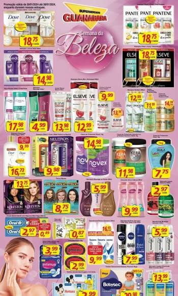 Folheto Supermercados Guanabara - 26/01/2024 - 30/01/2024.