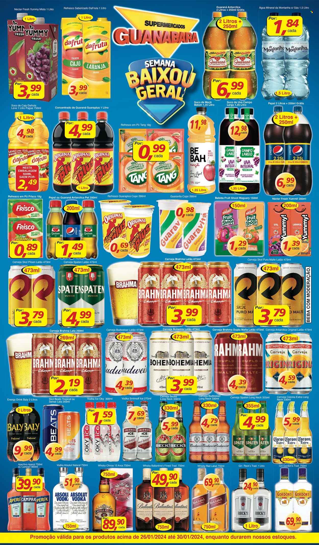 Folheto Supermercados Guanabara - 26/01/2024 - 30/01/2024. Página 8