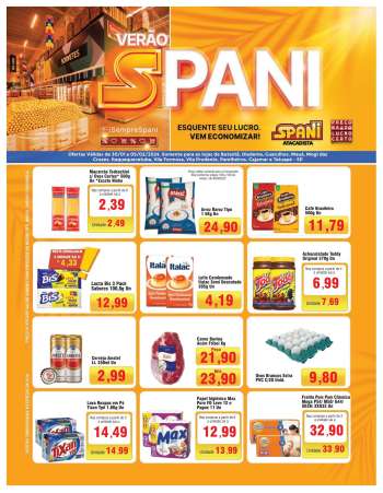 Folheto Spani Atacadista - 30/01/2024 - 05/02/2024.
