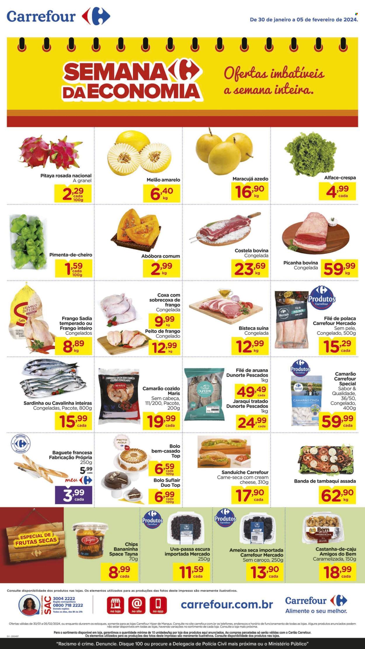 Folheto Carrefour Hiper - 30/01/2024 - 05/02/2024. Página 2