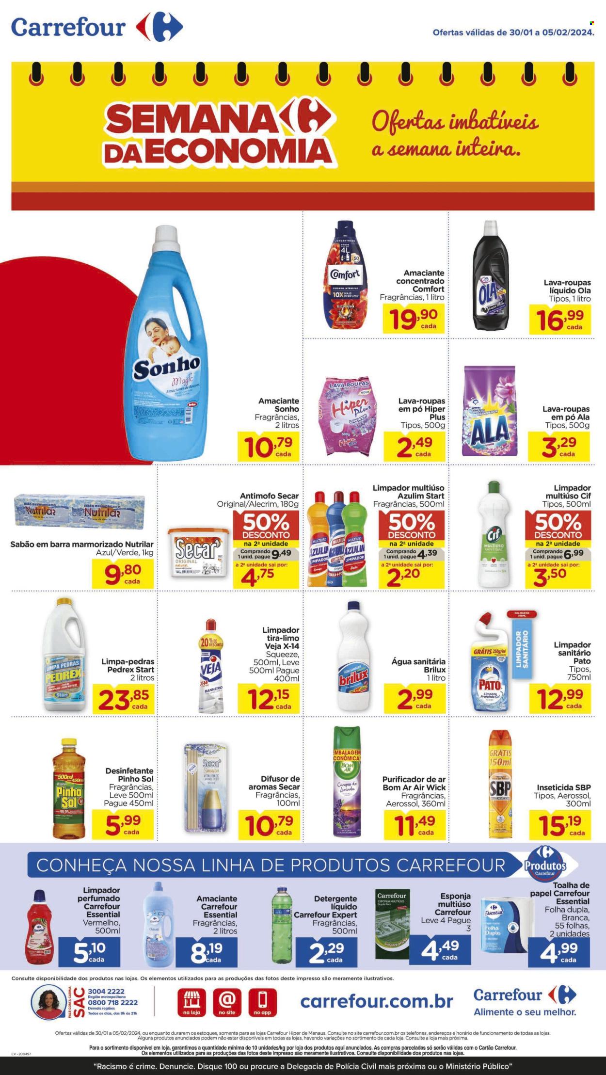 Folheto Carrefour Hiper - 30/01/2024 - 05/02/2024. Página 7