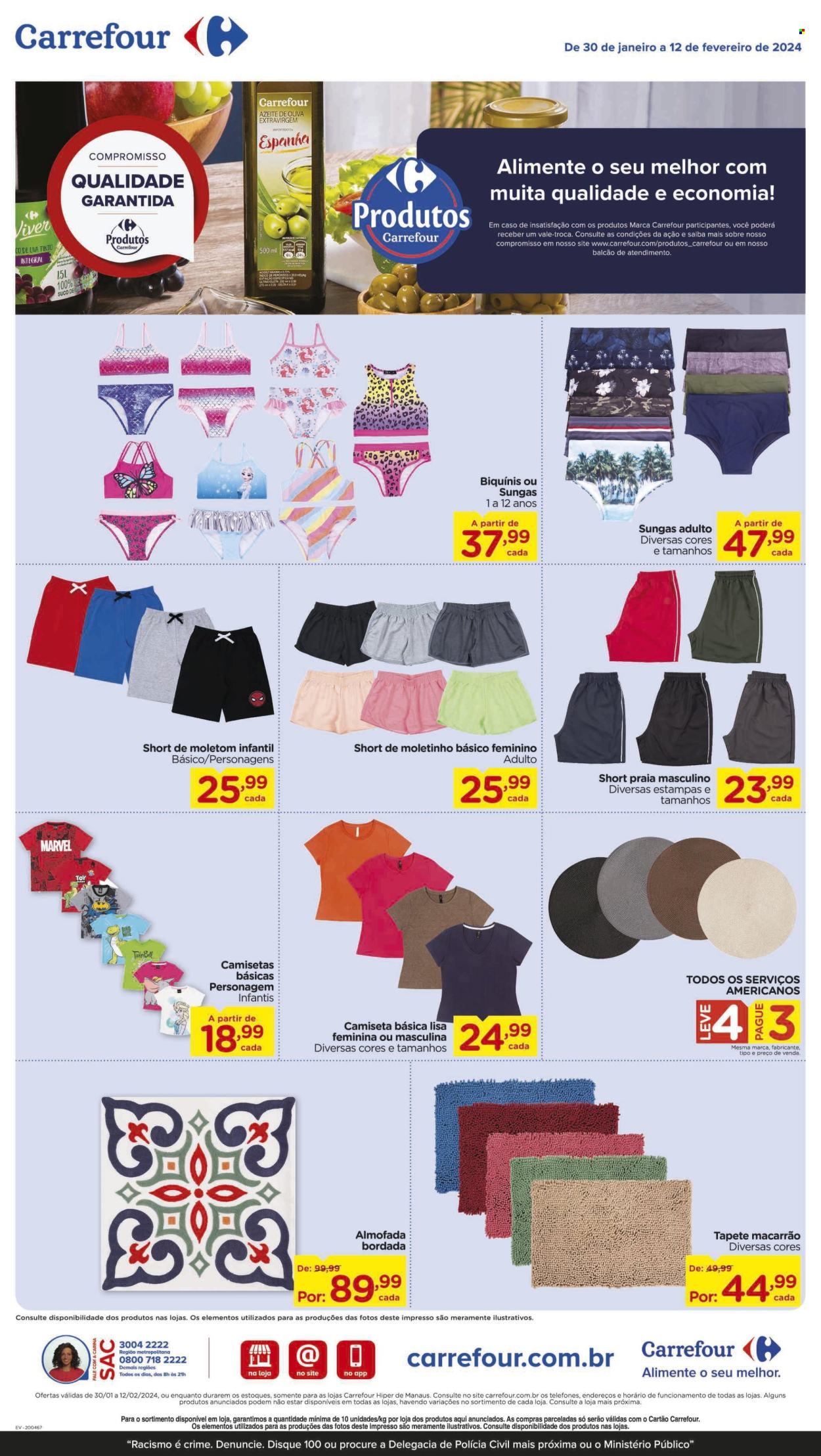 Folheto Carrefour Hiper - 30/01/2024 - 05/02/2024. Página 12