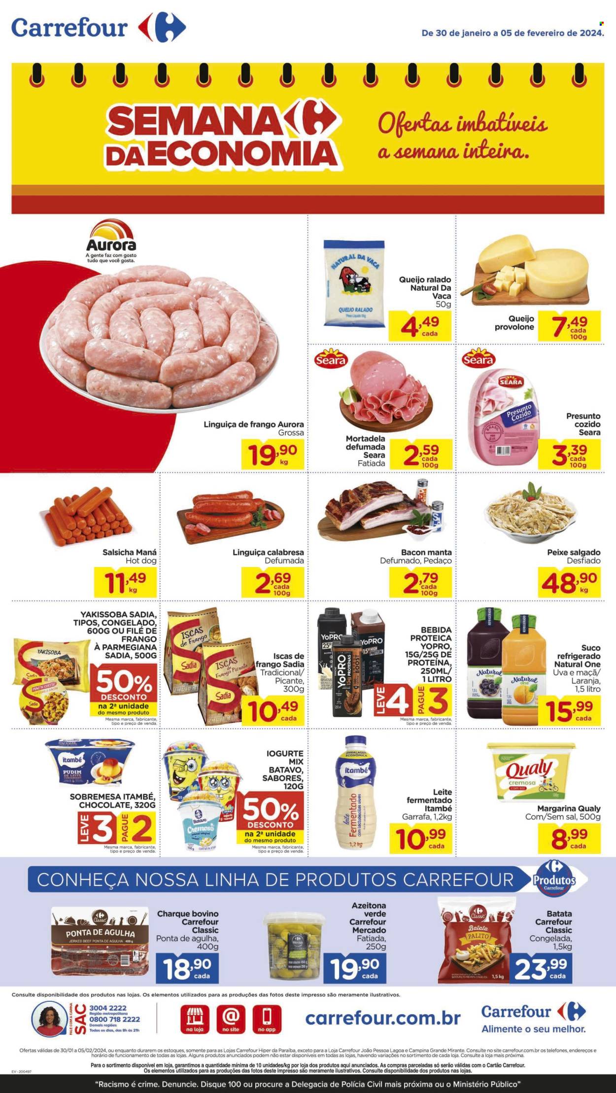 Folheto Carrefour Hiper - 30/01/2024 - 05/02/2024. Página 3