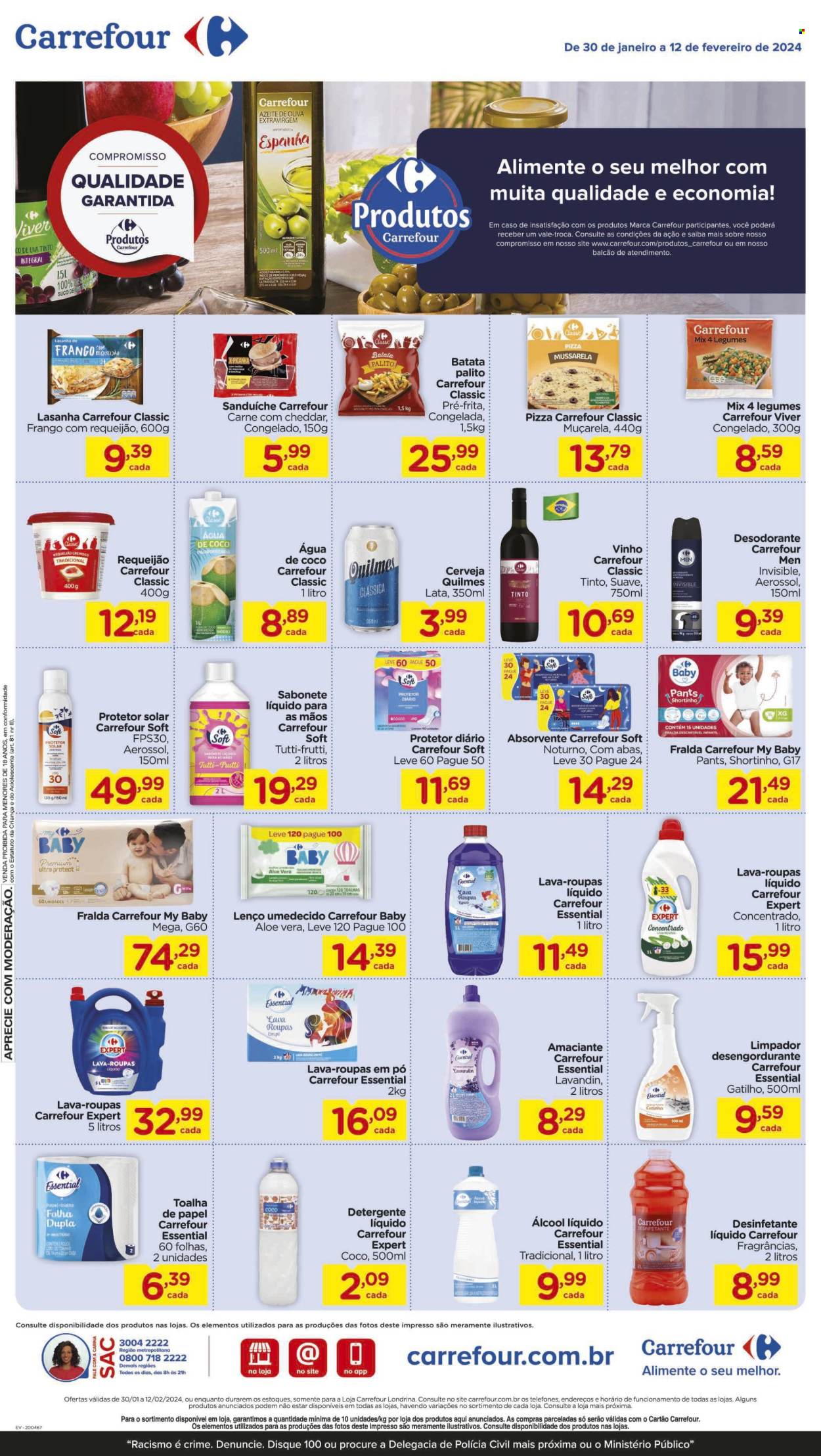 Folheto Carrefour Hiper - 30/01/2024 - 05/02/2024. Página 10