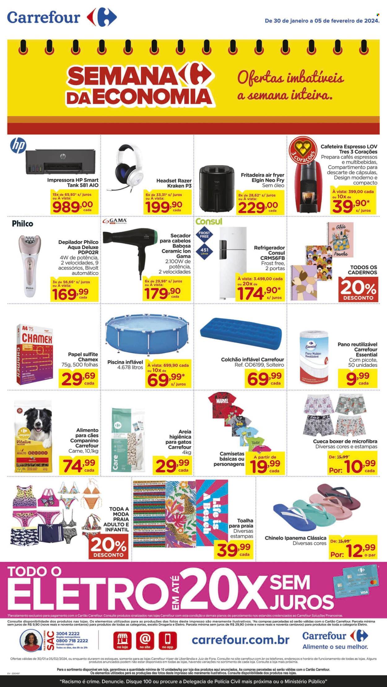 Folheto Carrefour Hiper - 30/01/2024 - 05/02/2024. Página 8