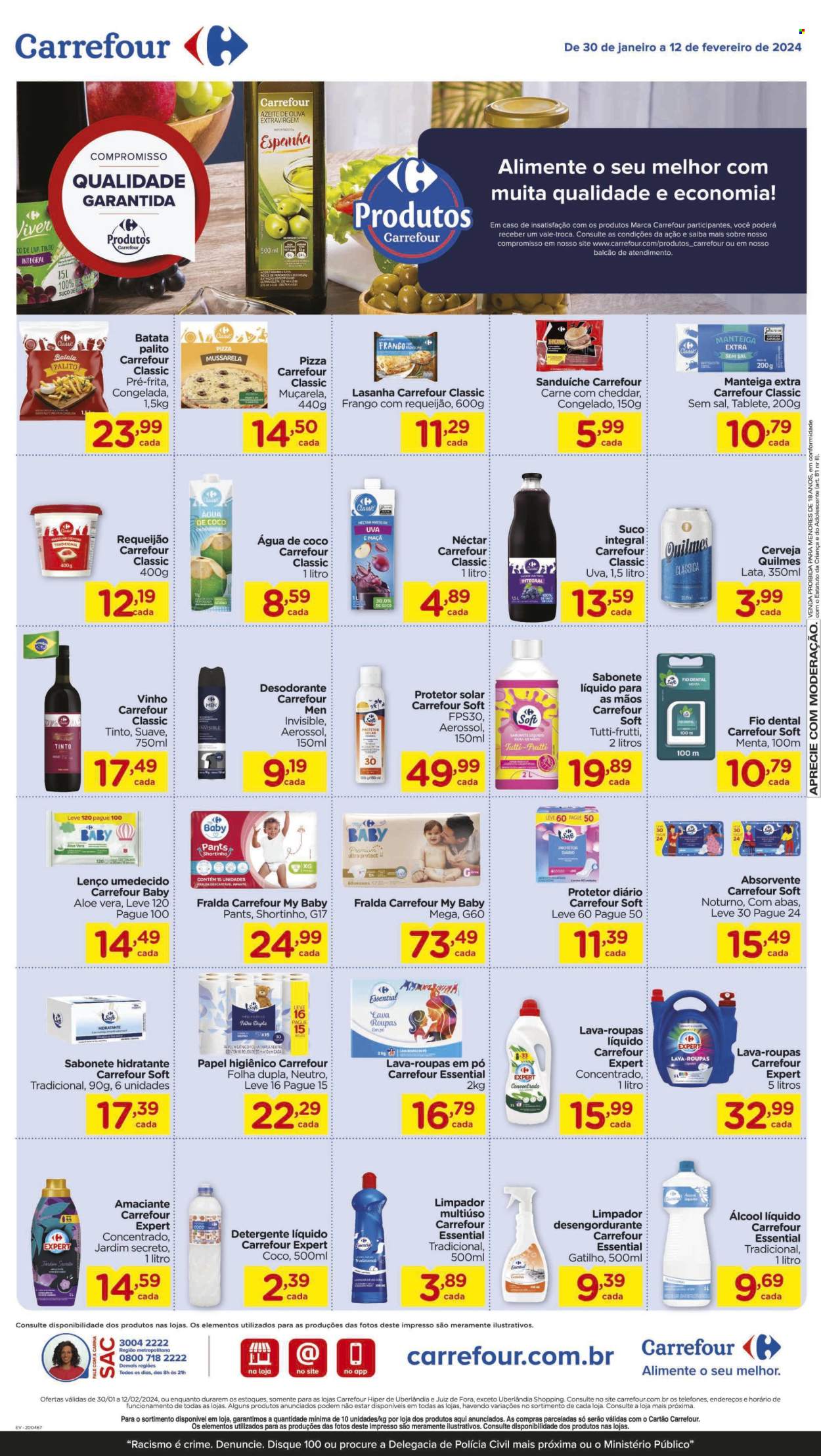Folheto Carrefour Hiper - 30/01/2024 - 05/02/2024. Página 10