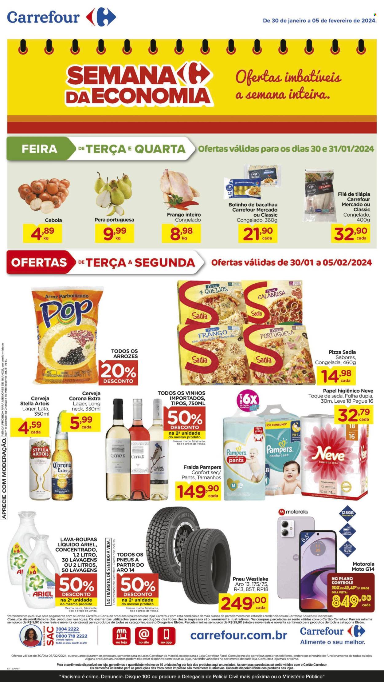 Folheto Carrefour Hiper - 30/01/2024 - 05/02/2024. Página 1