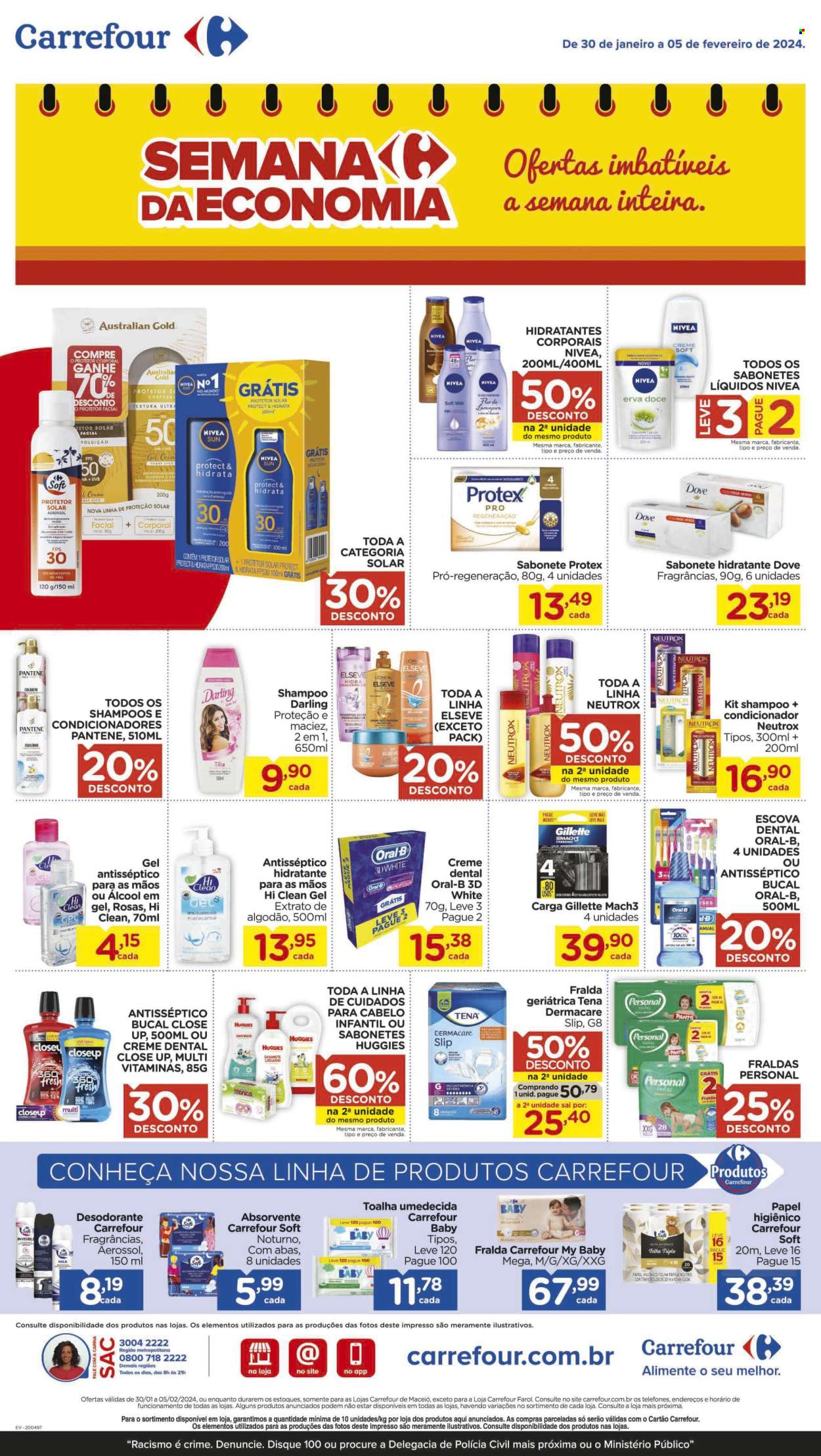 Folheto Carrefour Hiper - 30/01/2024 - 05/02/2024. Página 6