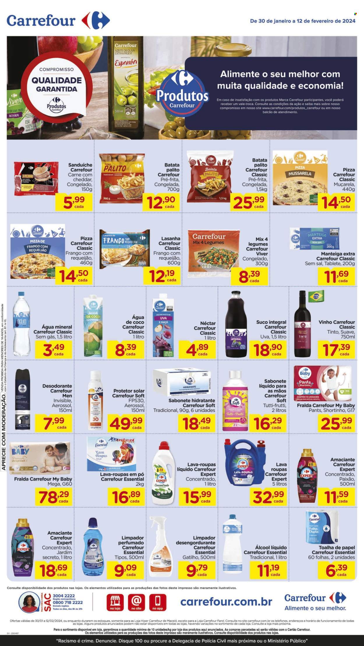Folheto Carrefour Hiper - 30/01/2024 - 05/02/2024. Página 10
