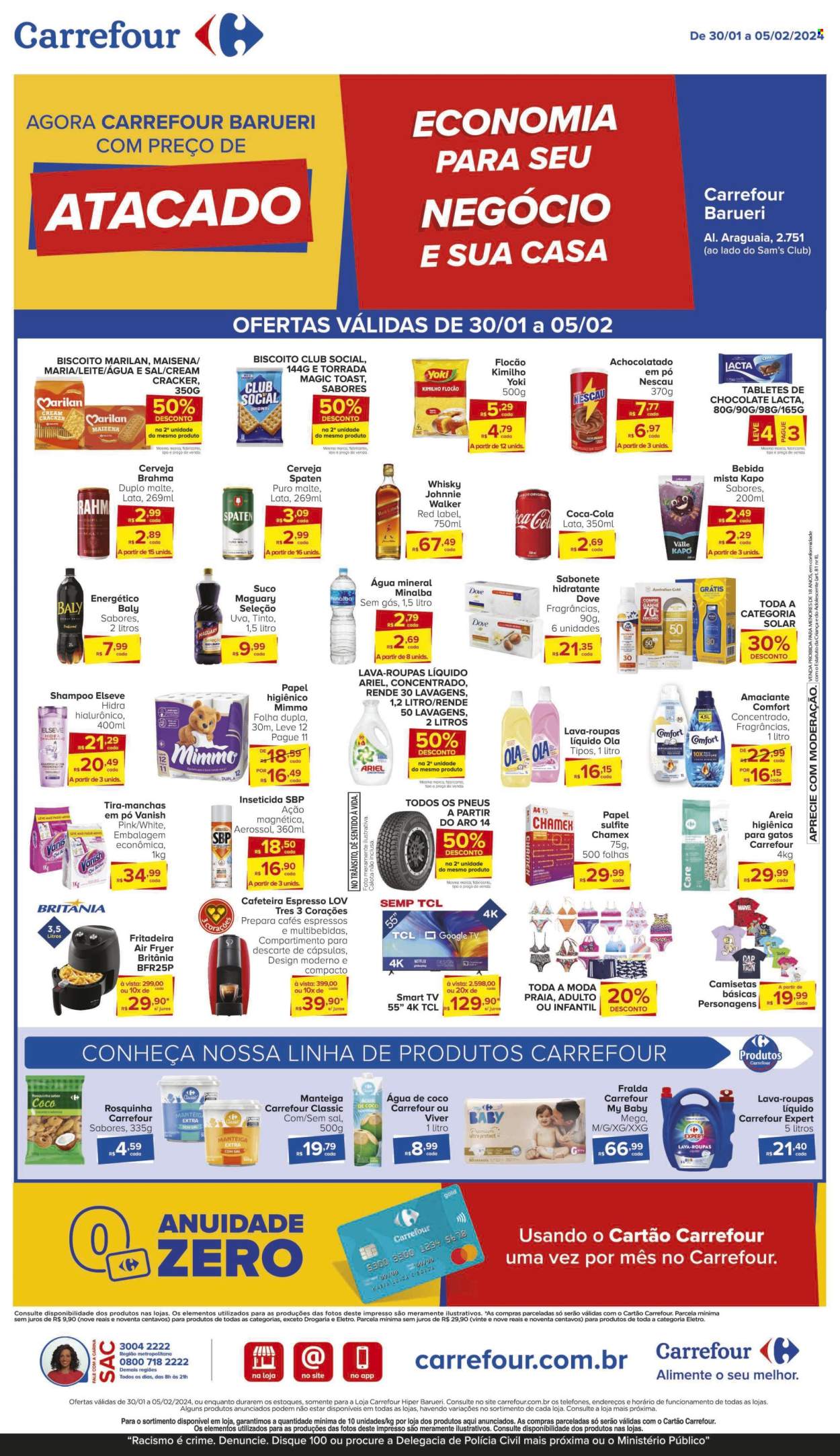 Folheto Carrefour Hiper - 30/01/2024 - 05/02/2024. Página 2