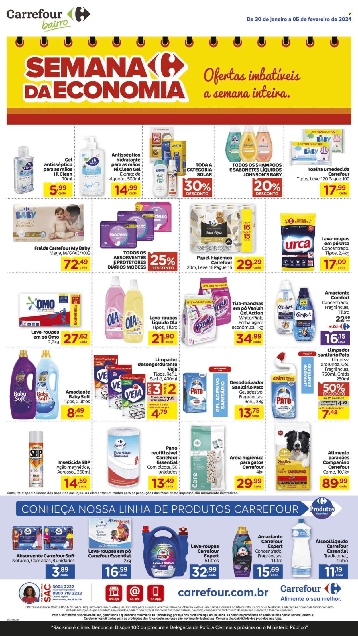 Folheto Carrefour Bairro - 30/01/2024 - 05/02/2024. Página 5