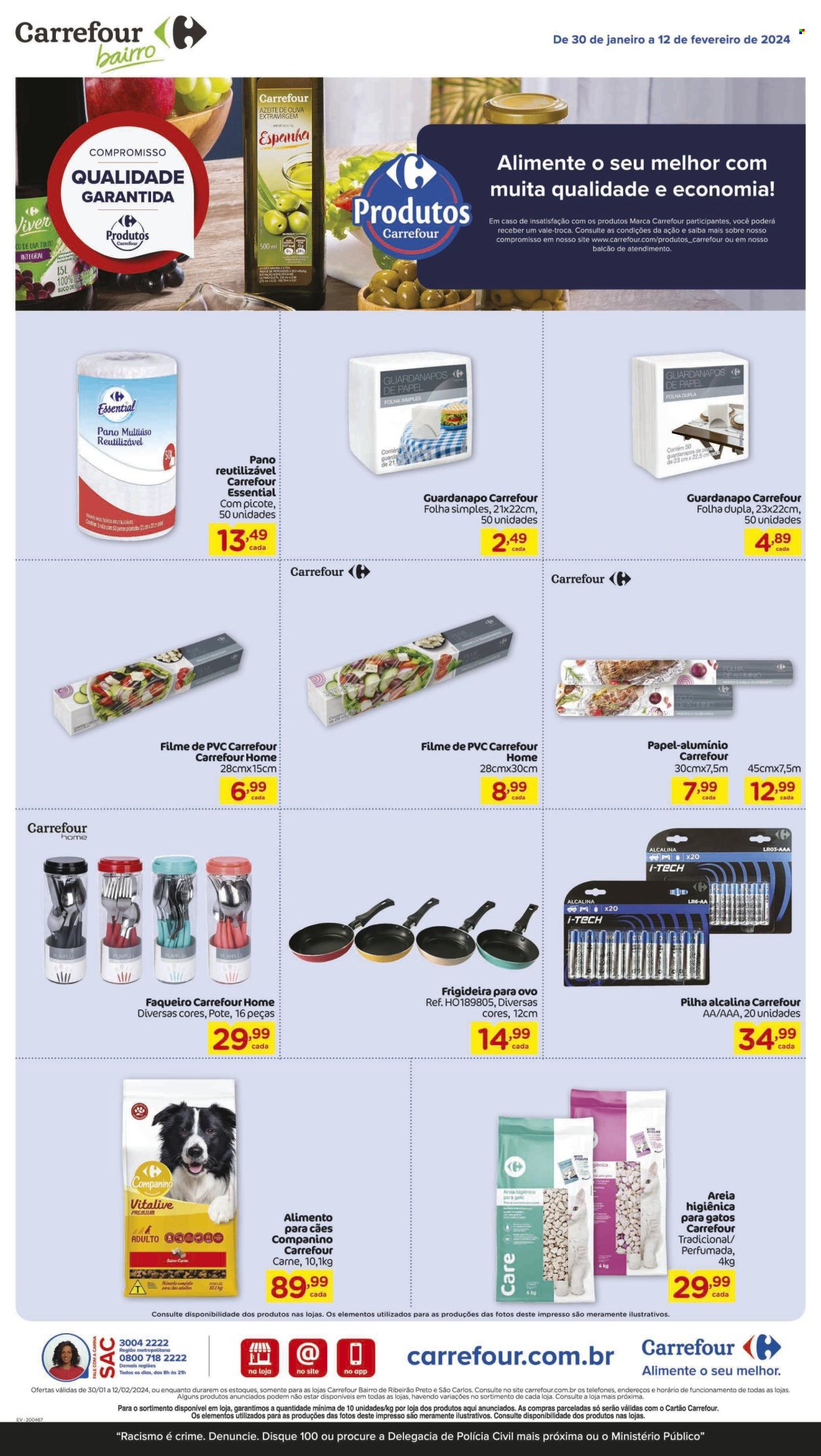 Folheto Carrefour Bairro - 30/01/2024 - 05/02/2024. Página 8