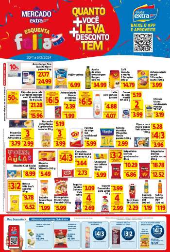 Folheto Mercado Extra - 30/01/2024 - 05/02/2024.