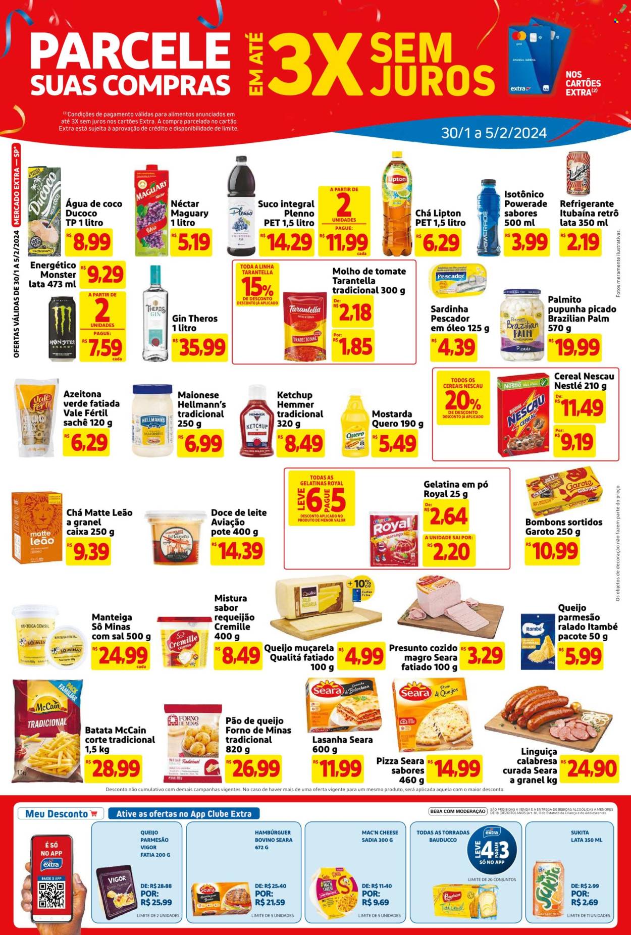 Folheto Mercado Extra - 30/01/2024 - 05/02/2024. Página 2