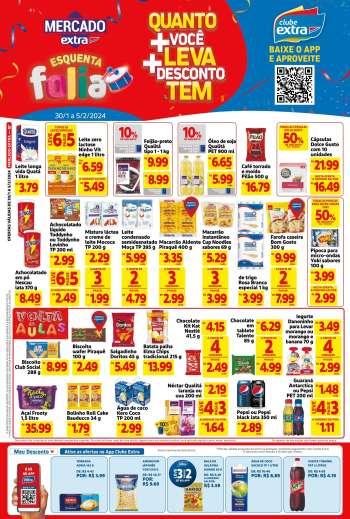 Folheto Mercado Extra - 30/01/2024 - 05/02/2024.