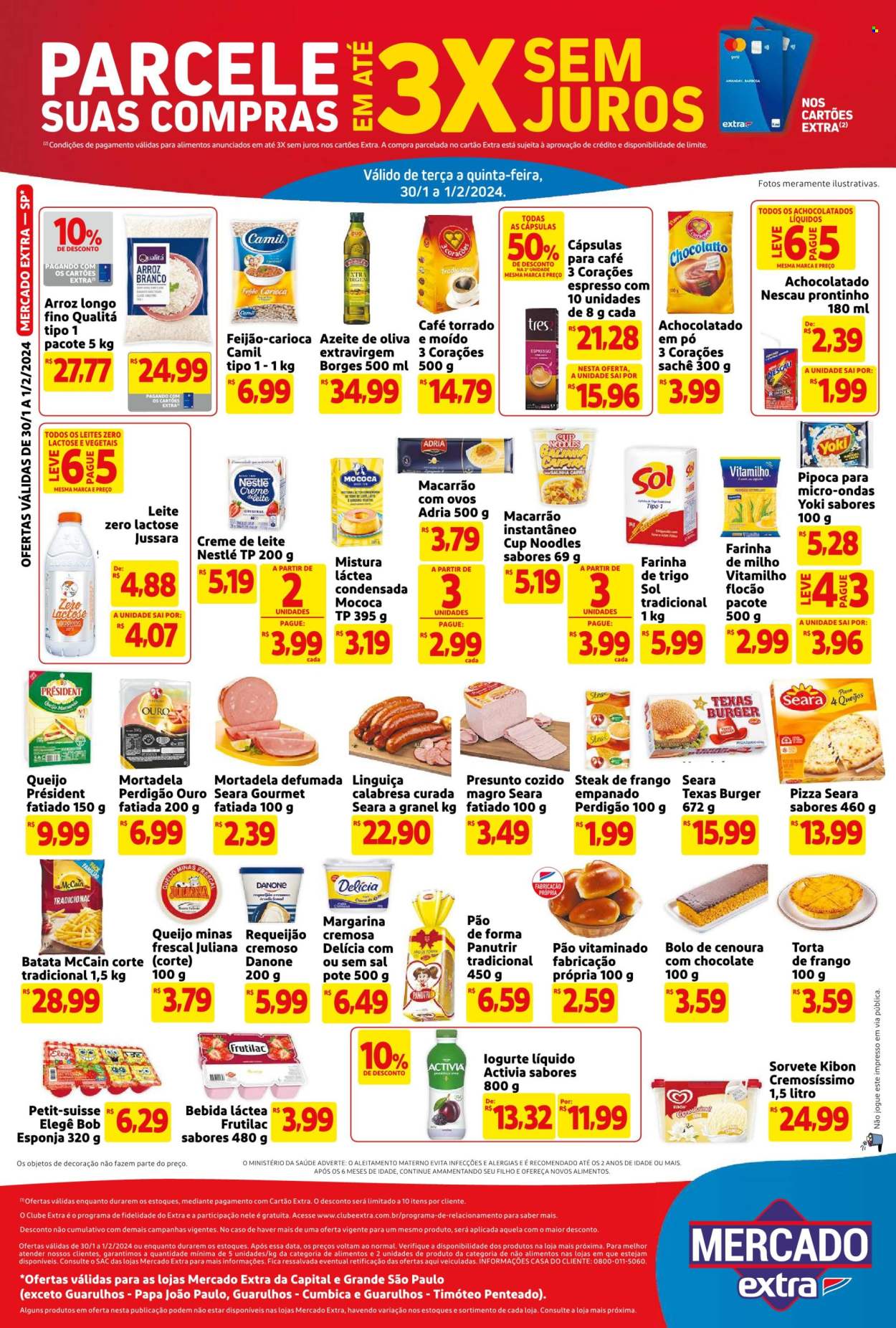 Folheto Mercado Extra - 30/01/2024 - 01/02/2024. Página 2