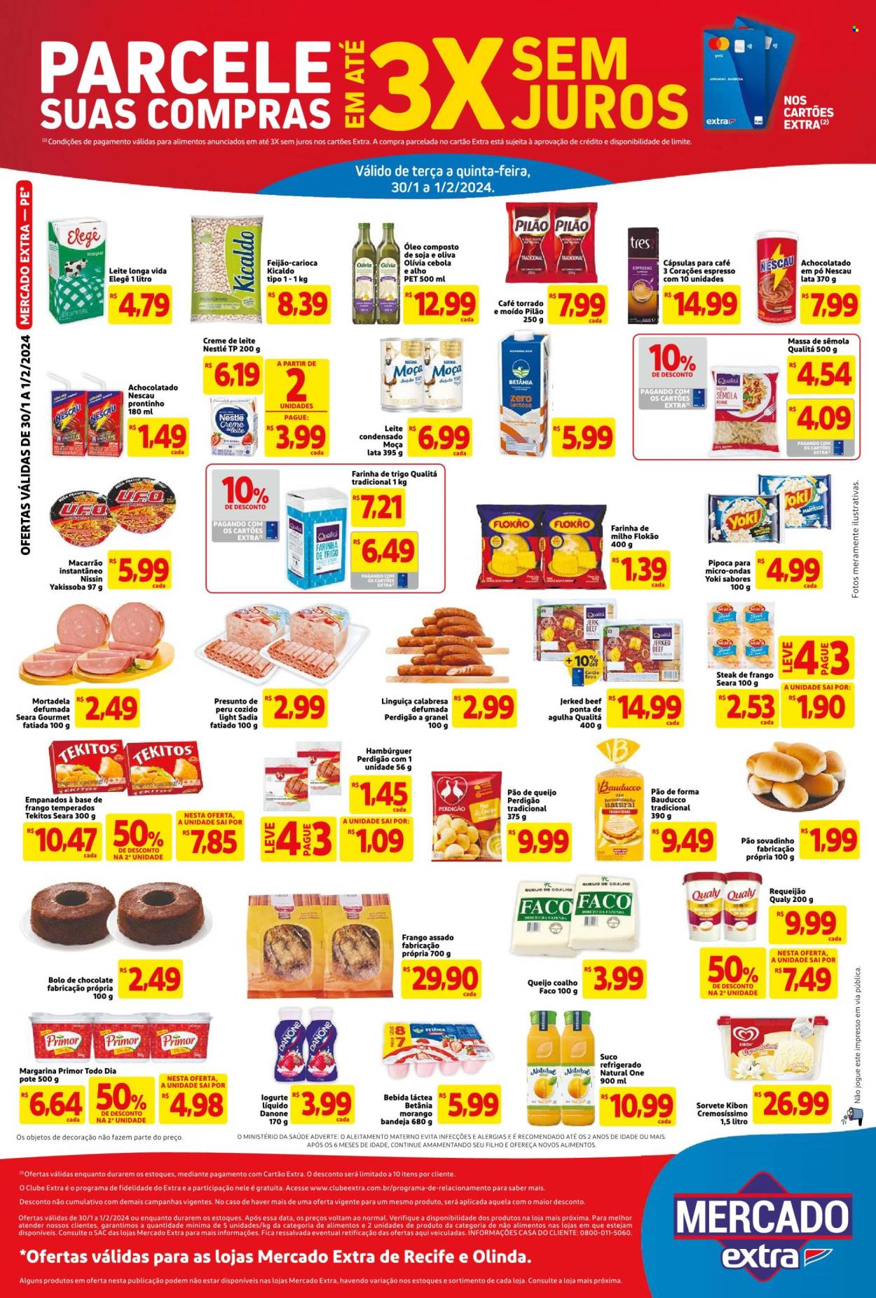 Folheto Mercado Extra - 30/01/2024 - 01/02/2024. Página 2