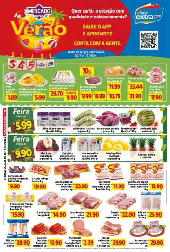 Folheto Mercado Extra - 30/01/2024 - 01/02/2024.