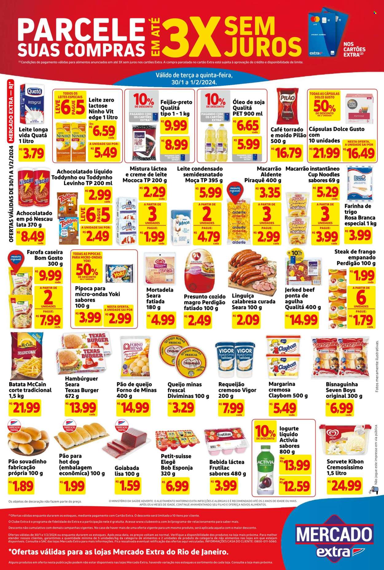 Folheto Mercado Extra - 30/01/2024 - 01/02/2024. Página 2