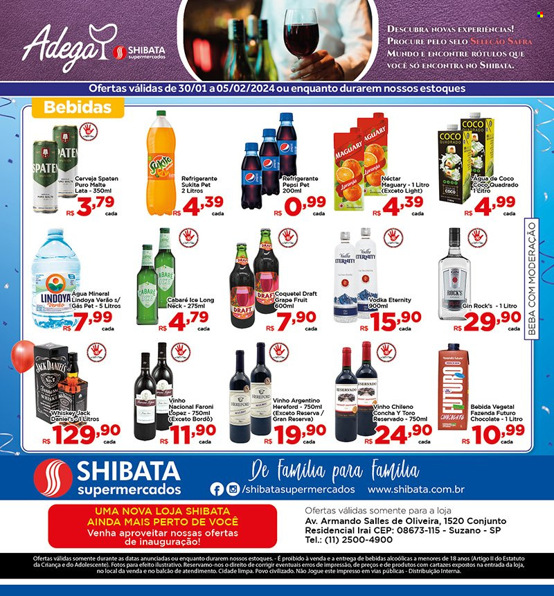 Folheto Shibata Supermercados - 30/01/2024 - 05/02/2024. Página 8