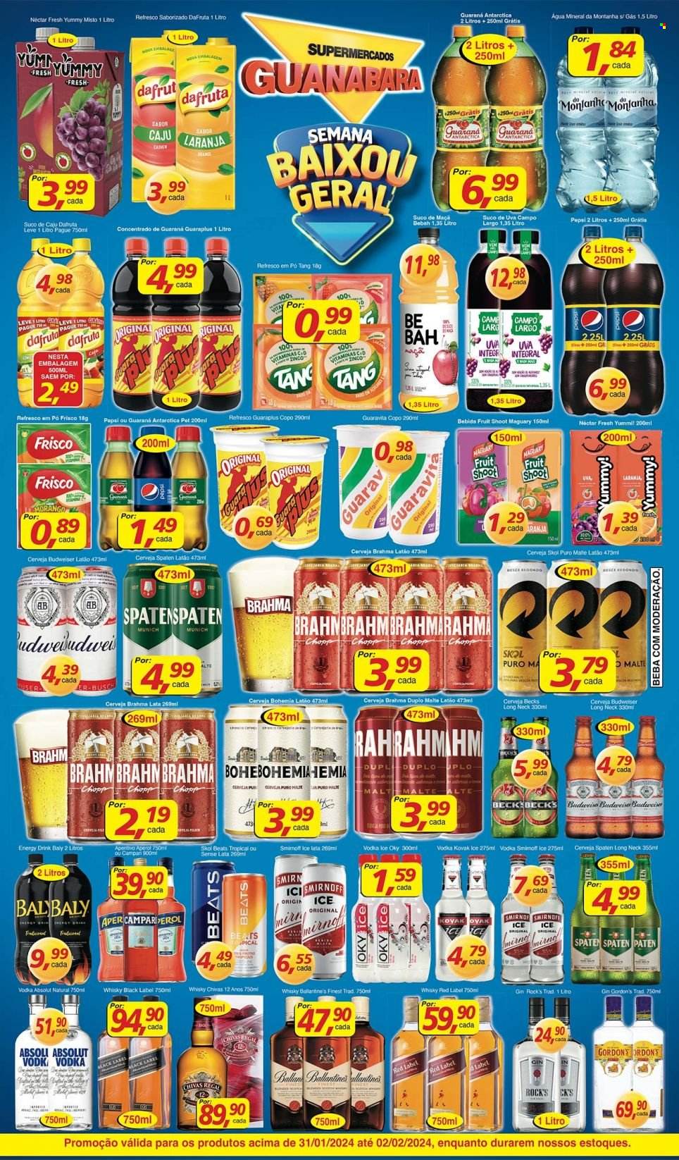 Folheto Supermercados Guanabara - 31/01/2024 - 02/02/2024. Página 8