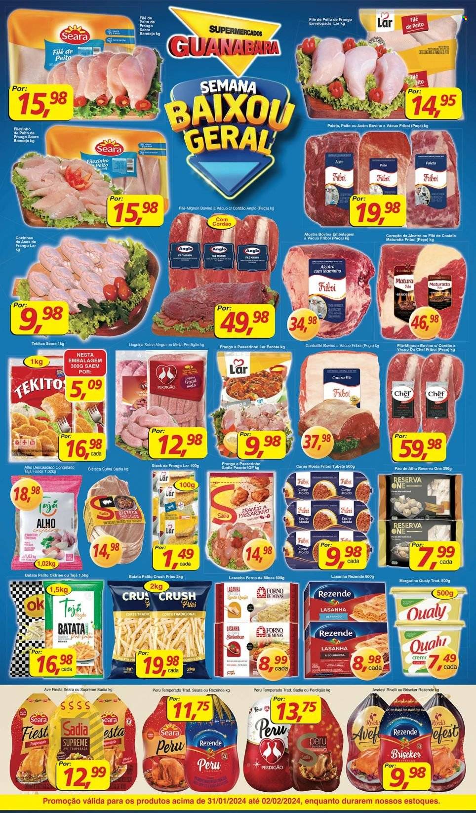 Folheto Supermercados Guanabara - 31/01/2024 - 02/02/2024. Página 9