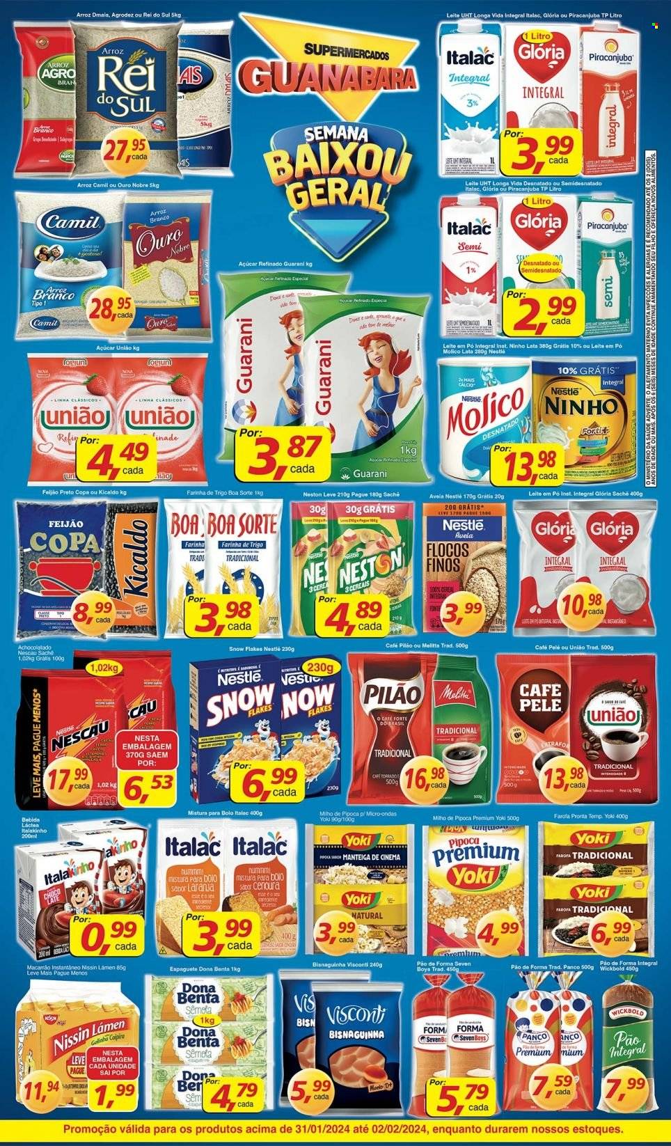 Folheto Supermercados Guanabara - 31/01/2024 - 02/02/2024. Página 11