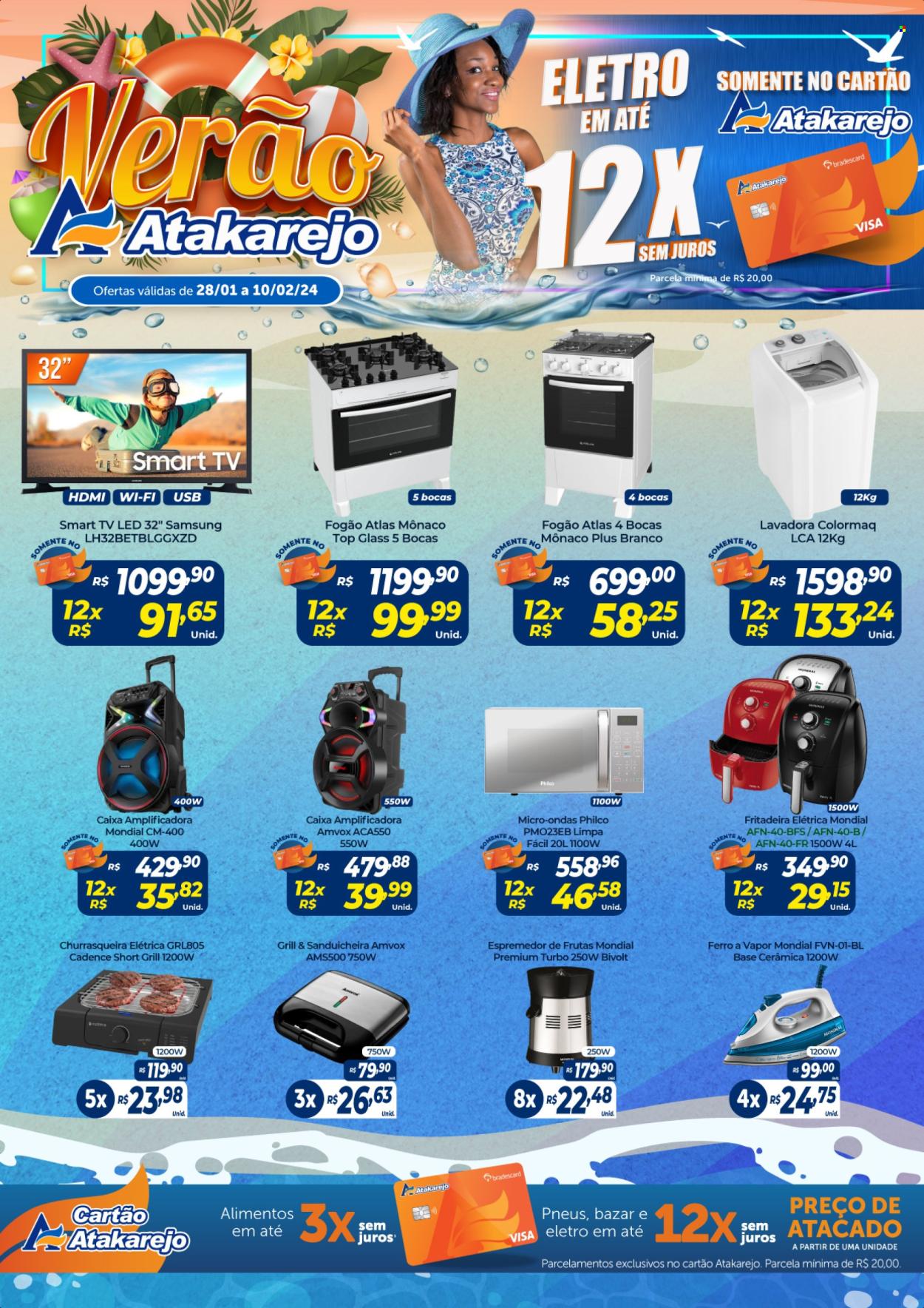 Folheto Atakadão Atakarejo - 28/01/2024 - 10/02/2024. Página 1