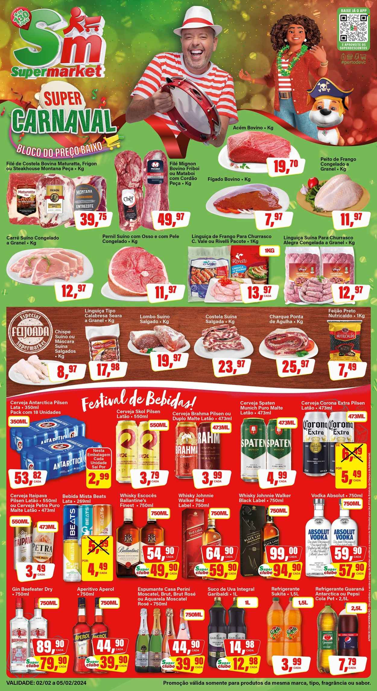 Folheto Rede Supermarket - 02/02/2024 - 05/02/2024. Página 1