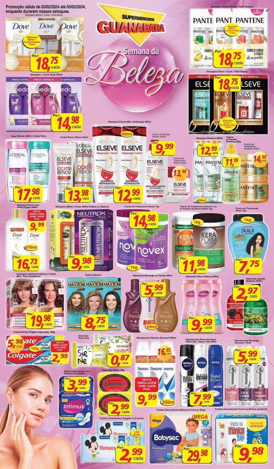 Folheto Supermercados Guanabara - 03/02/2024 - 05/02/2024. Página 1