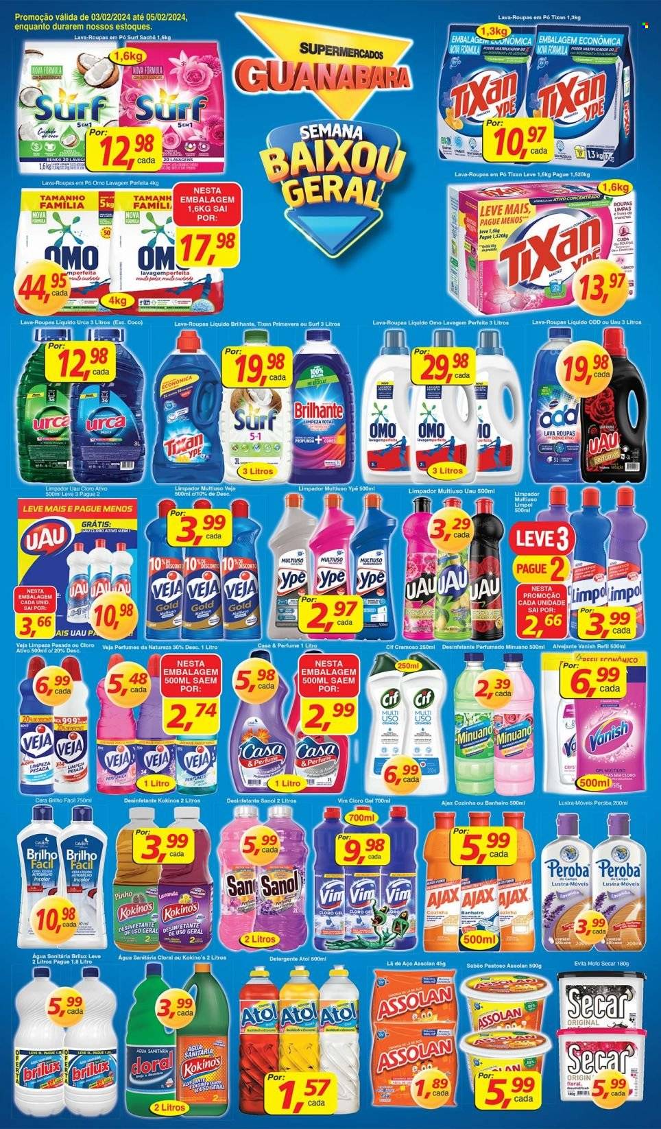 Folheto Supermercados Guanabara - 03/02/2024 - 05/02/2024. Página 7