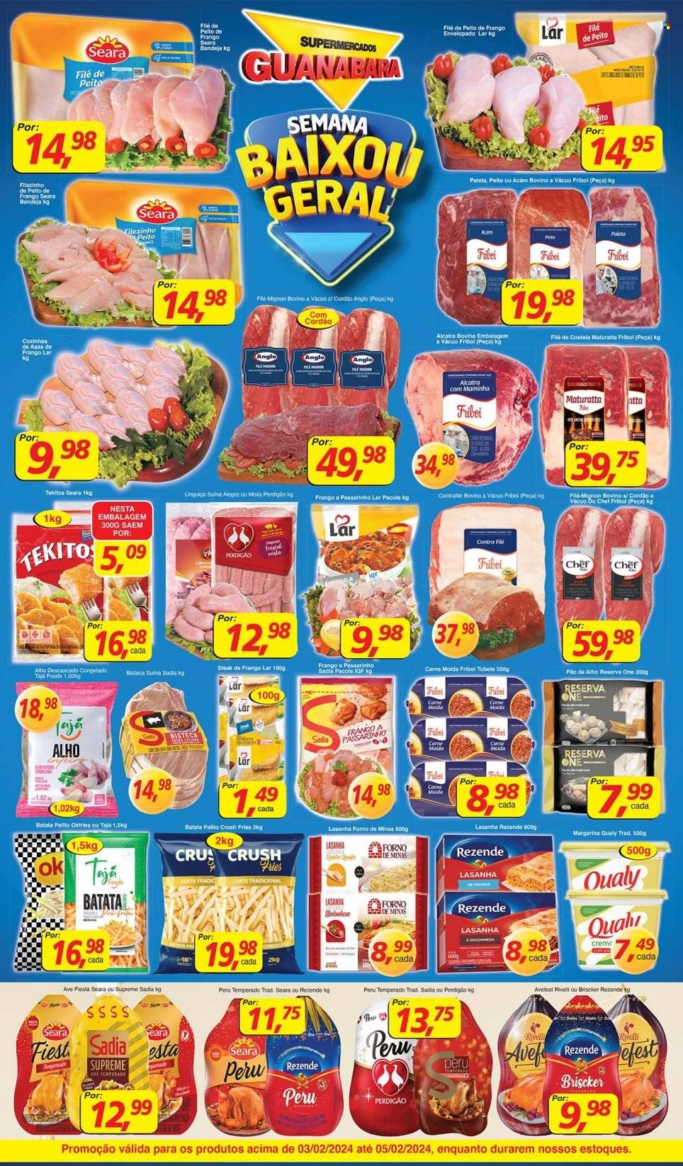 Folheto Supermercados Guanabara - 03/02/2024 - 05/02/2024. Página 9