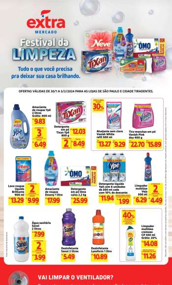 Folheto Mercado Extra - 30/01/2024 - 05/02/2024.