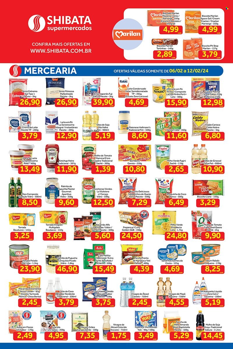 Folheto Shibata Supermercados - 06/02/2024 - 12/02/2024. Página 2