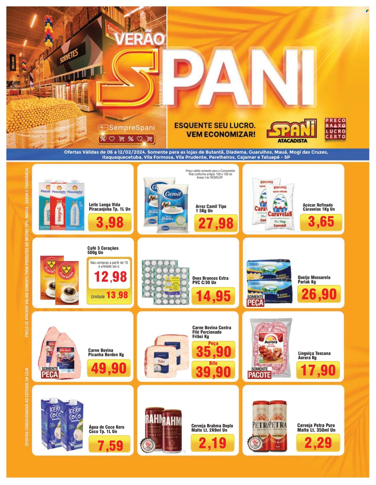 Folheto Spani Atacadista - 06/02/2024 - 12/02/2024. Página 1