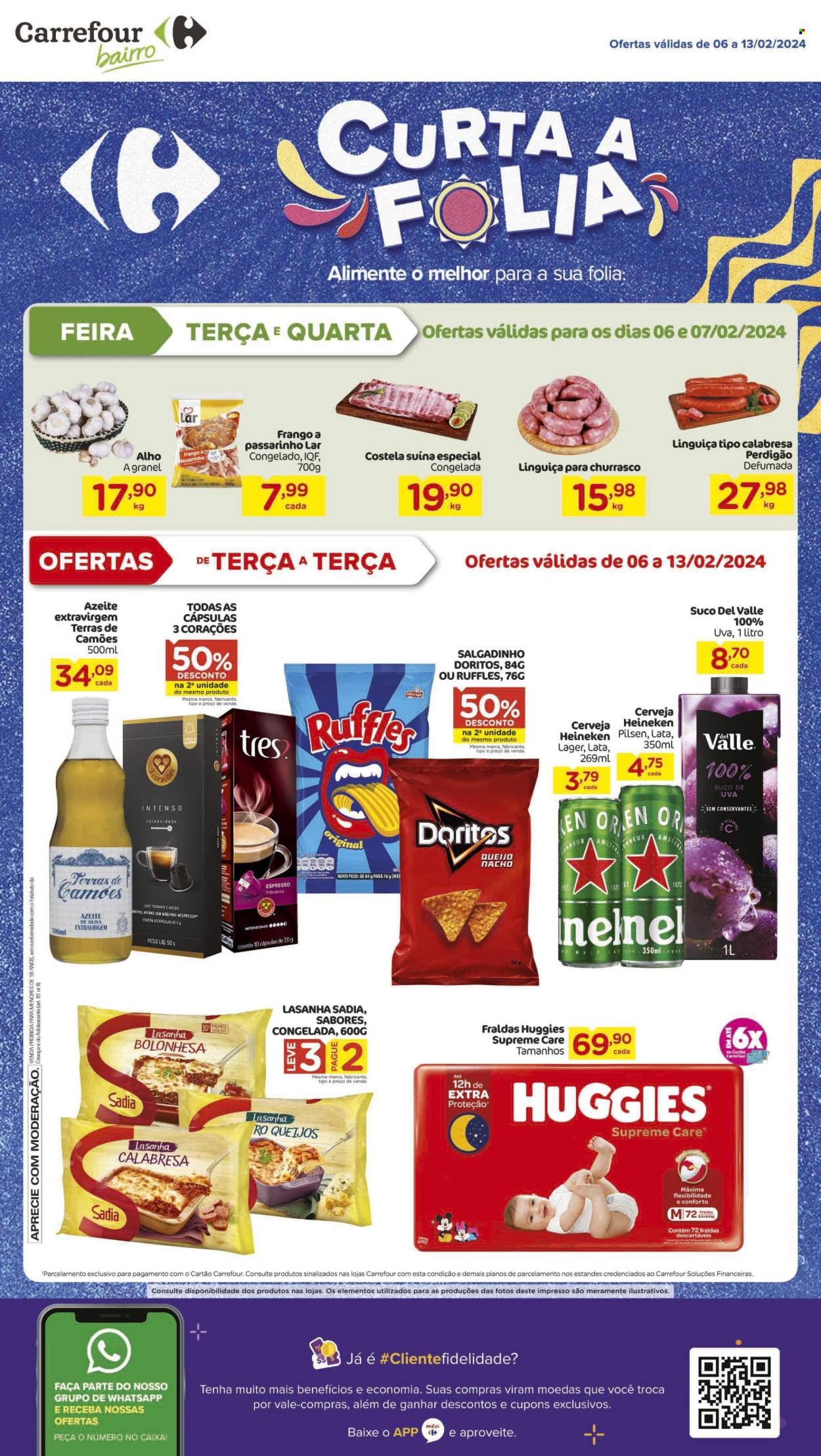 Folheto Carrefour Bairro - 06/02/2024 - 13/02/2024. Página 1
