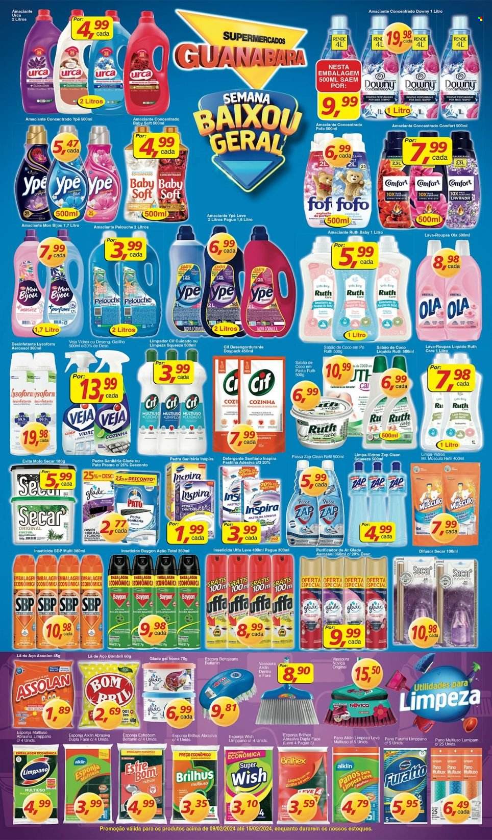 Folheto Supermercados Guanabara - 09/02/2024 - 15/02/2024. Página 6