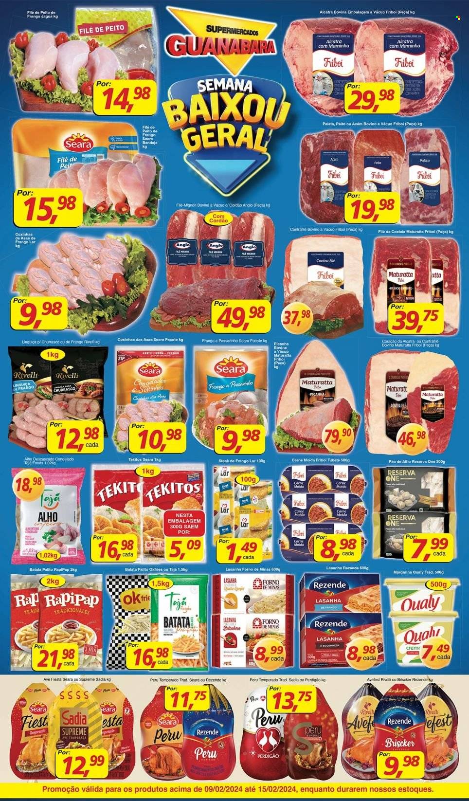 Folheto Supermercados Guanabara - 09/02/2024 - 15/02/2024. Página 9