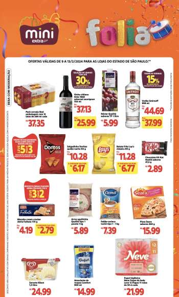 Folheto Mini Extra - 09/02/2024 - 13/02/2024.