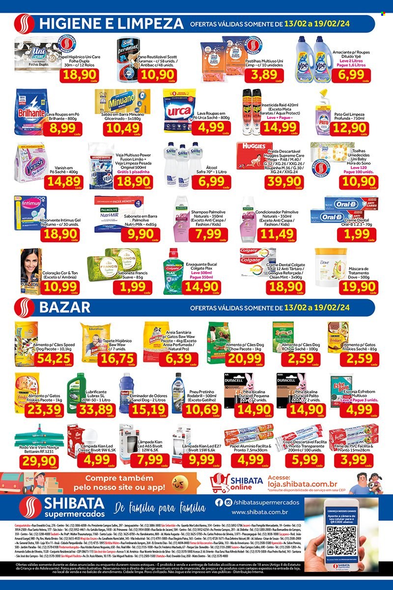 Folheto Shibata Supermercados - 13/02/2024 - 19/02/2024. Página 4