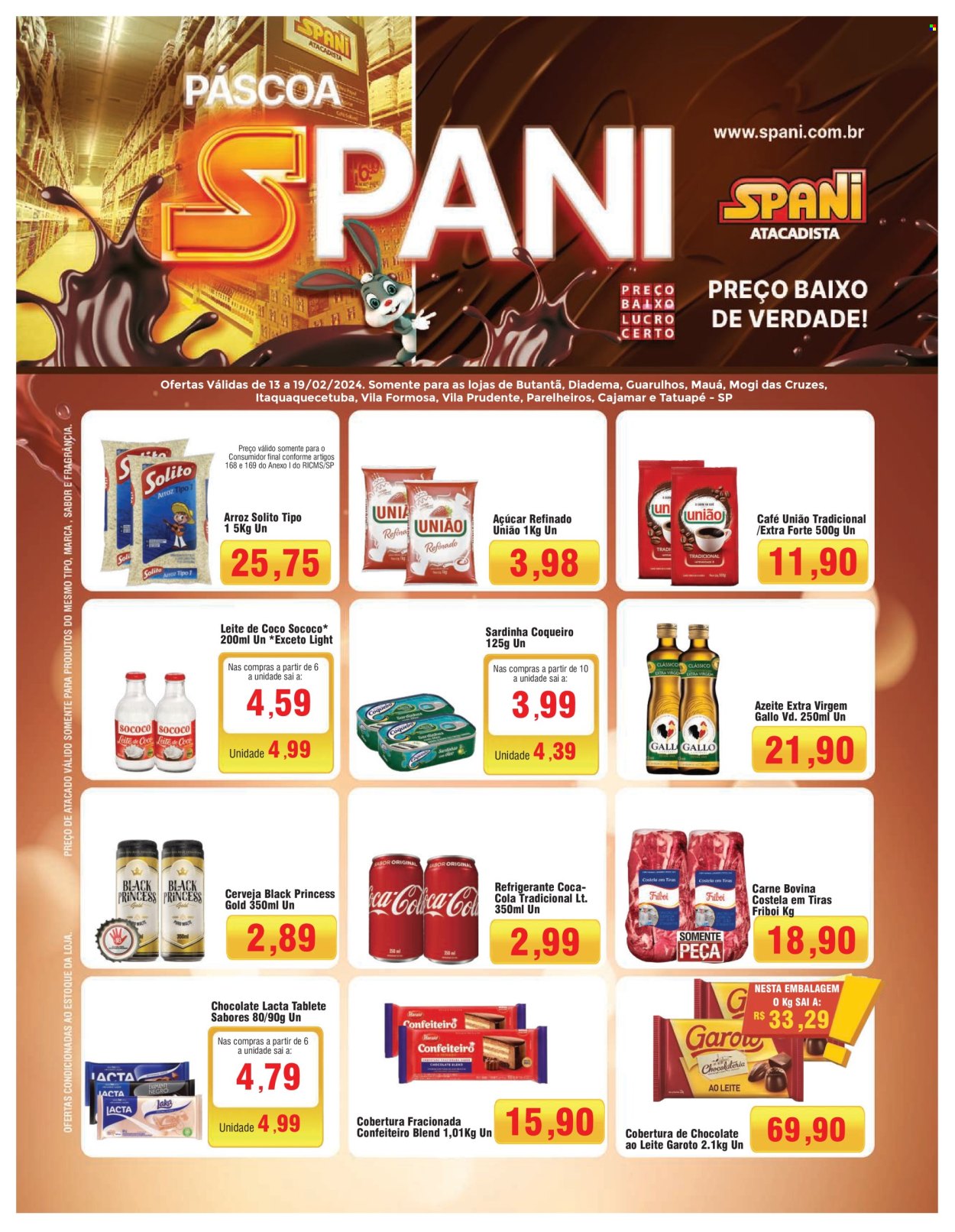 Folheto Spani Atacadista - 13/02/2024 - 19/02/2024. Página 1