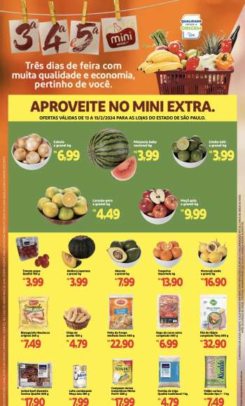 Folheto Mini Extra - 13/02/2024 - 15/02/2024.