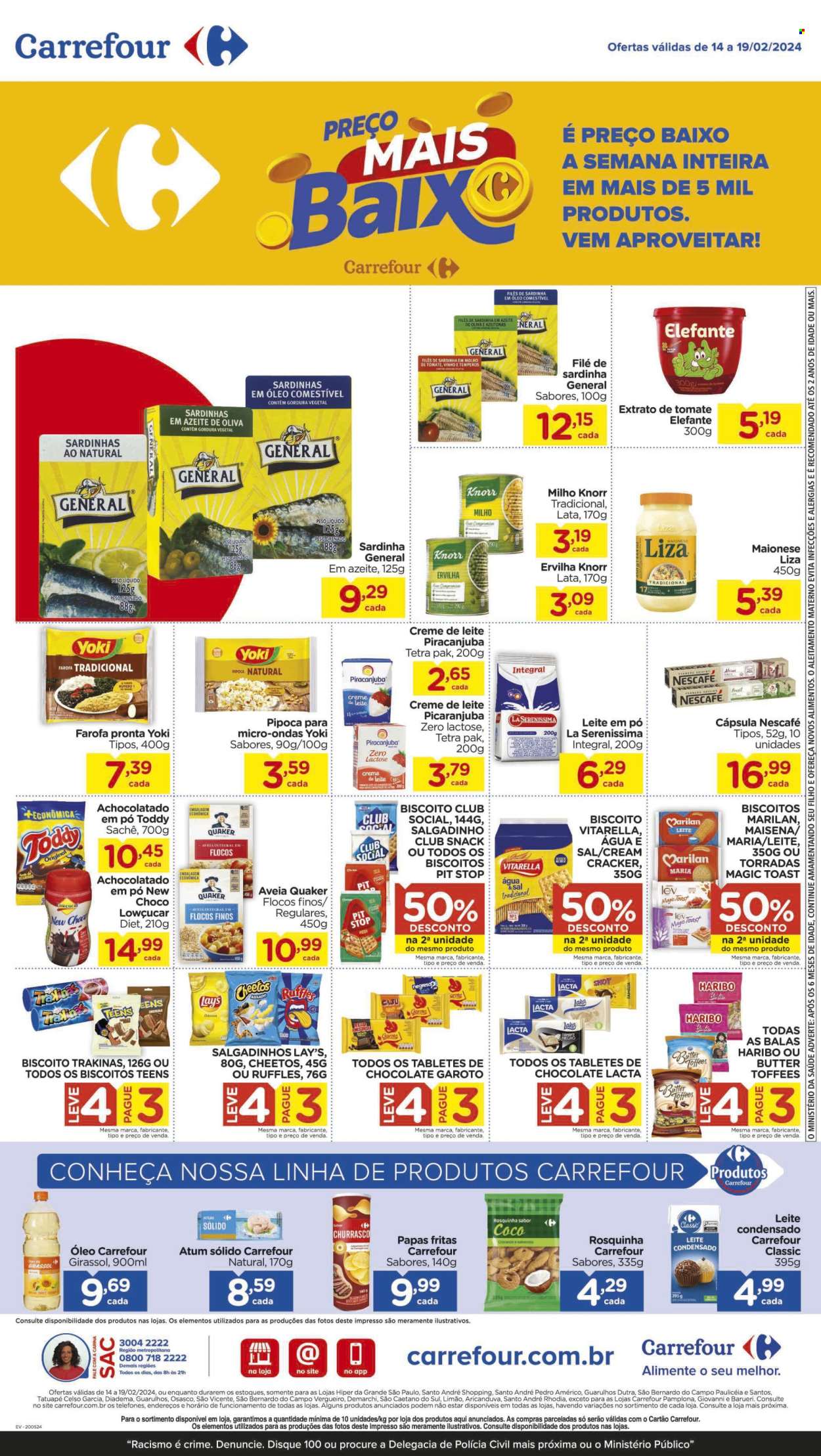 Folheto Carrefour Hiper - 14/02/2024 - 19/02/2024. Página 4
