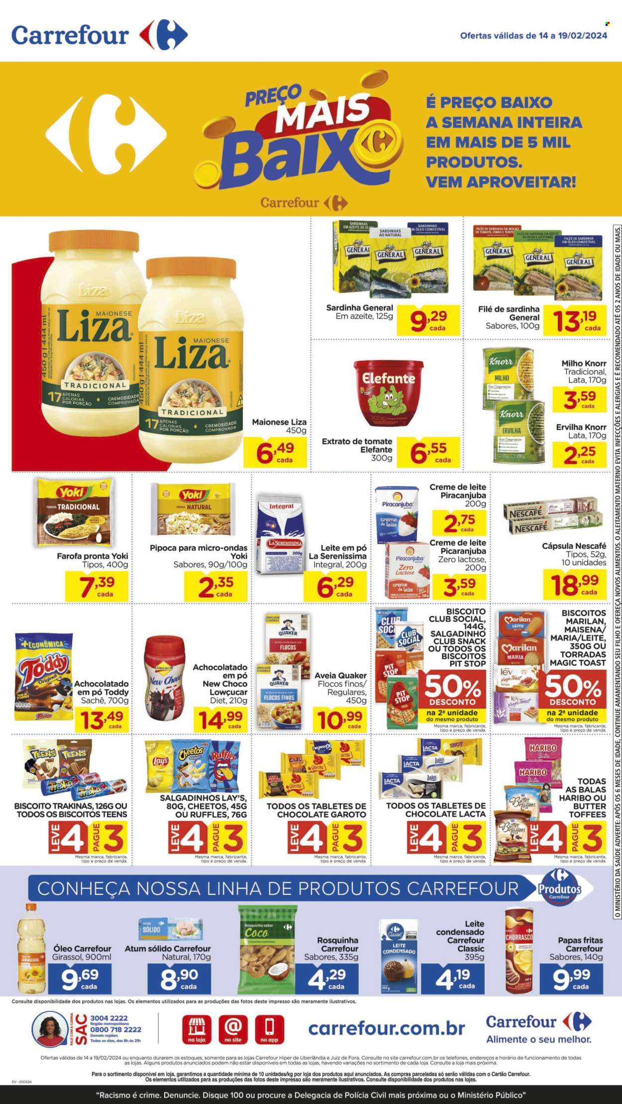 Folheto Carrefour Hiper - 14/02/2024 - 19/02/2024. Página 4