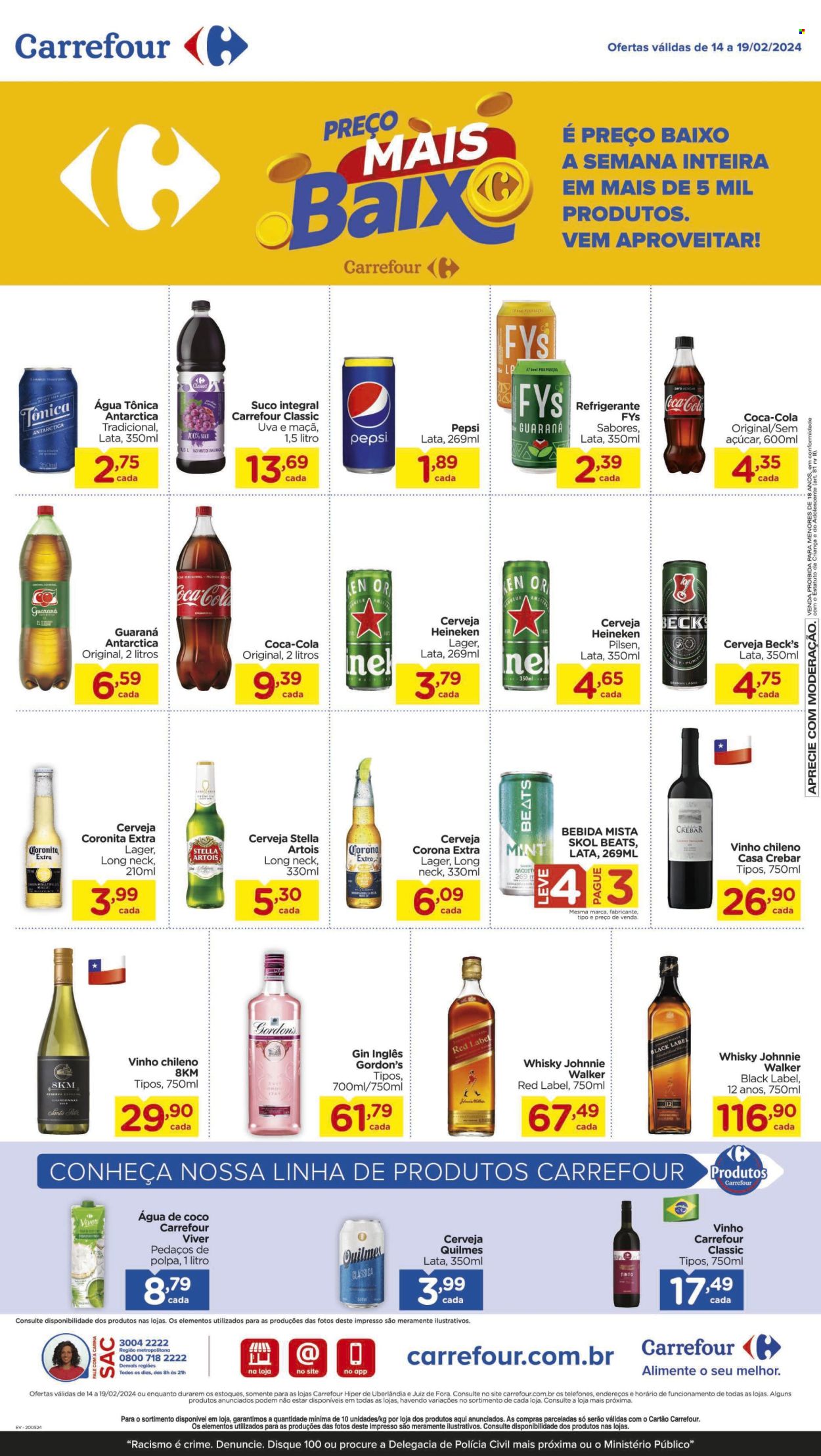 Folheto Carrefour Hiper - 14/02/2024 - 19/02/2024. Página 5