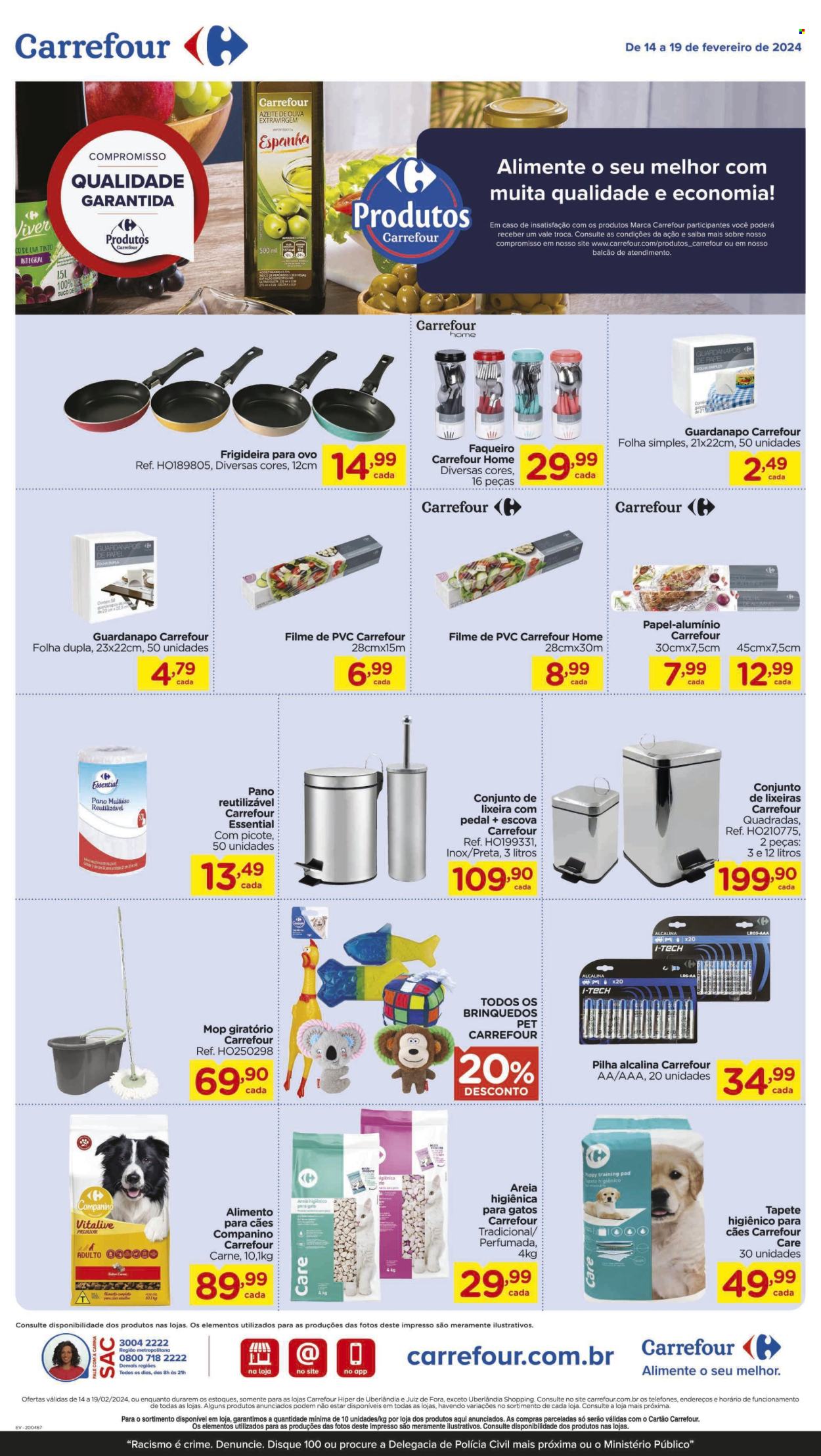 Folheto Carrefour Hiper - 14/02/2024 - 19/02/2024. Página 14