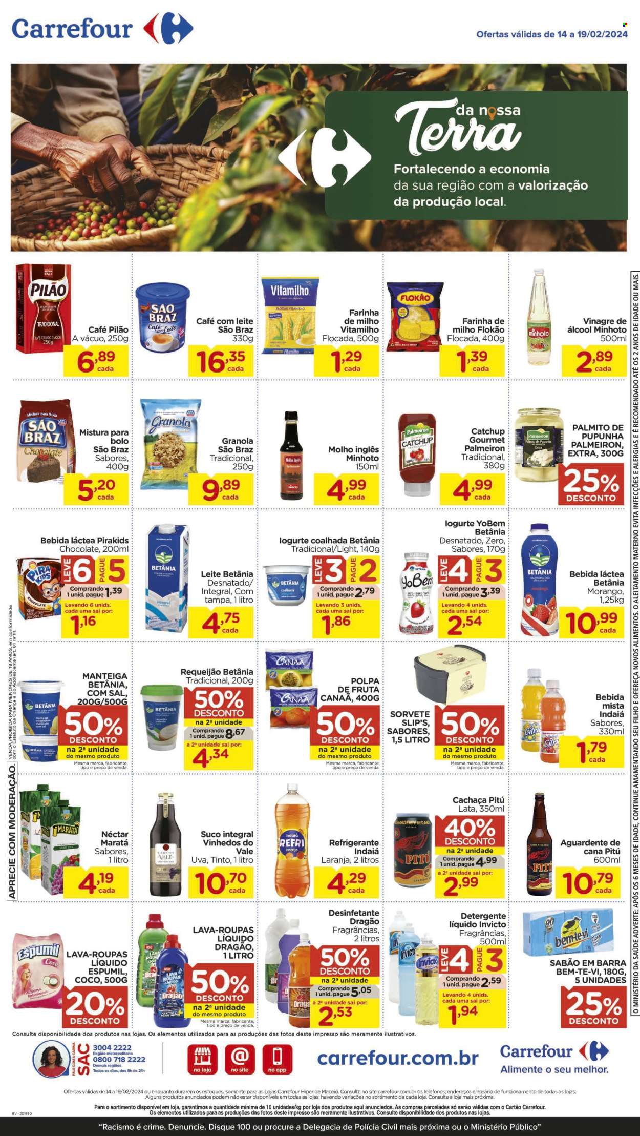 Folheto Carrefour Hiper - 14/02/2024 - 19/02/2024. Página 2