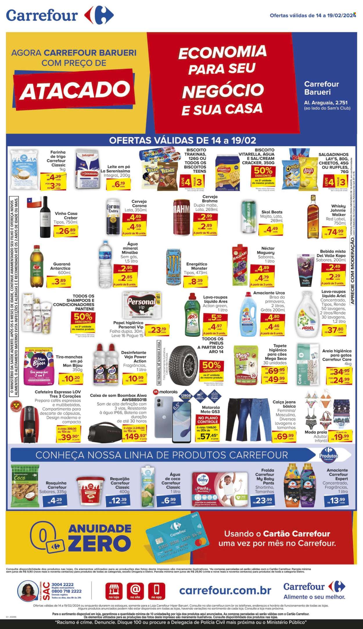 Folheto Carrefour Hiper - 14/02/2024 - 19/02/2024. Página 2